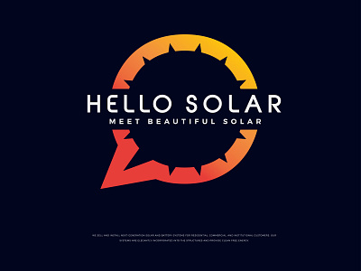 Solar Company Logo Design branding design graphic design illustration logo
