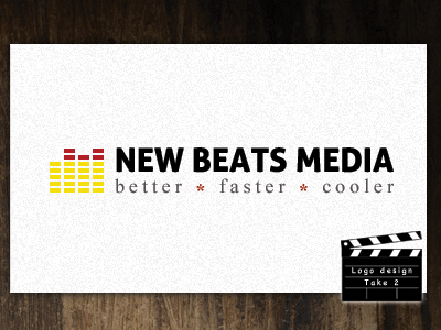 Nbeats aller display black concept logo red times new roman white yellow