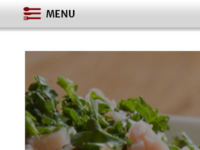 Menu - Accidental hamburger menu nav icon navigation website