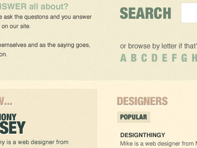 Homepage concept condensed green helvetica helvetica neue logo search texture twitter yellow