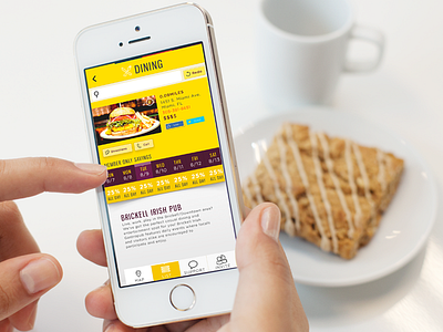 Restaurant App app food iphone restaurant ui