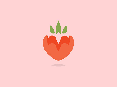 Fruit Hybrid Icon fruit icon illustration logomark
