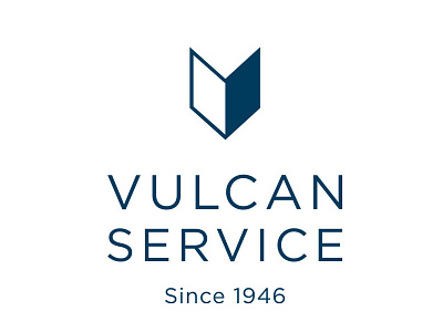 Vulcan Service Logo logo magazine