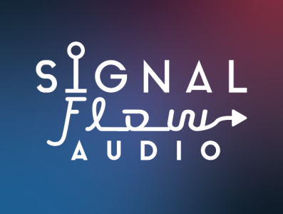 Signal Flow Audio adobe illustrator audio logo signal flow sound engineer