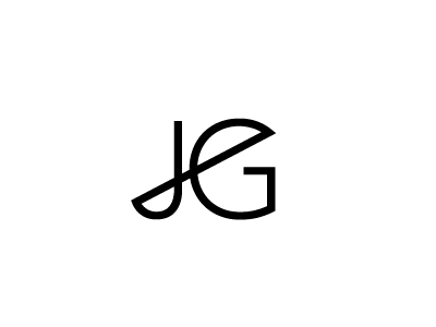 Juli Grigsby PHD Logo - work in progress branding identity initials logo monogram