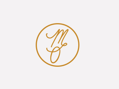 Maggie Oldham Branding - Monogram branding identity initials logo monogram