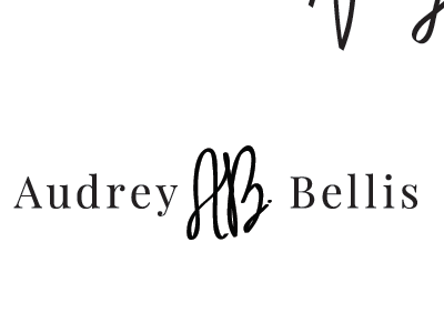 Audrey Bellis Brand Identity brand identity branding logo