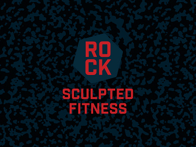 Rock Sculpted Fitness Logo branding identity logo