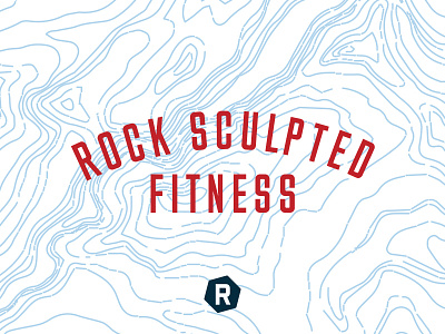 Rock Sculpted Fitness Branding brand identity branding logo