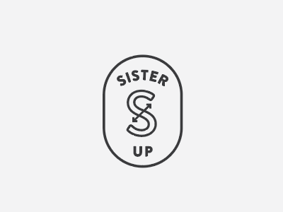 SisterUp Logo - Work in Progress brand identity branding identity logo