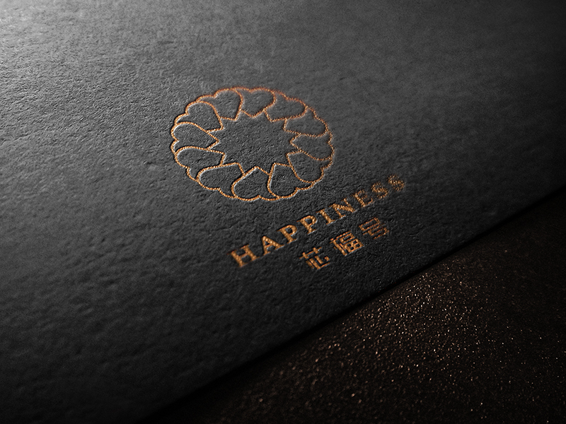 Happiness logo design by Victor Lam on Dribbble