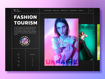 Top Famous traveling agency behance branding design dribble fashion figma illustration logo photoshop traveling ui ux