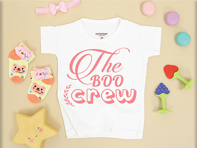 THE BOO CREW T-SHIRT DESIGN branding design illustration logo typography vector