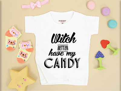 WITCH BETTER HAVE MY CANDY T-SHIRT DESIGN branding design illustration logo typography vector