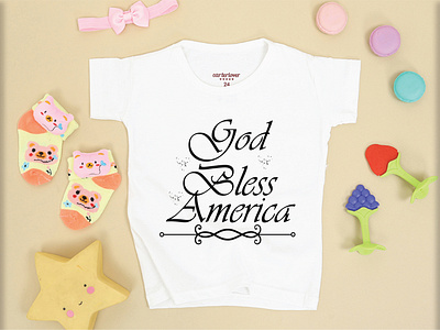 GOD BLESS AMERICA T-SHIRT DESIGN