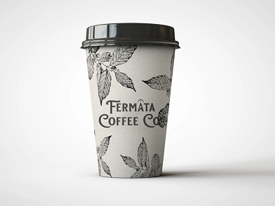 Fermata Coffee Co. Concept Art app branding design graphic design illustration logo typography ui vector