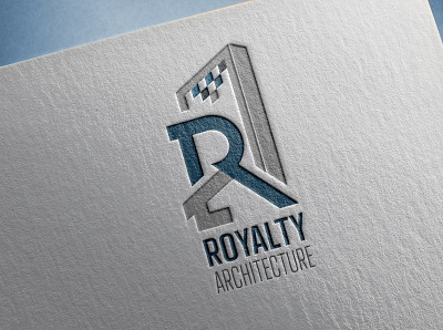 royalty architecture branding design graphic design illustration logo vector