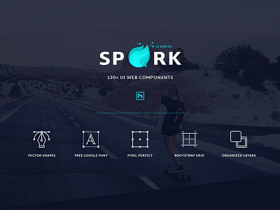 Spark UI Kit: 130+ Web Components design interface kit ui ux web