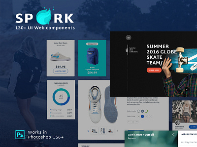 Spark UI Kit: Now Available design interface kit ui ux web