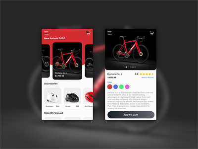 Trek Bike App Concept