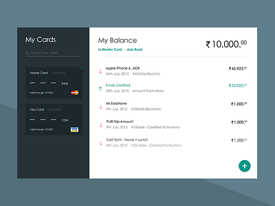 Wallet Expenses 100 days ui expeses wallet