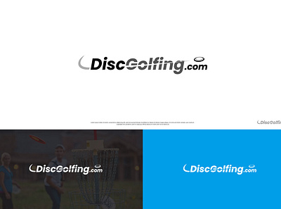 DiskGolfing Logo Design adobe illustrator brand identity branding design disc logo discgolfing logo flat graphic design illustrator logo logo design logo maker minimal vector