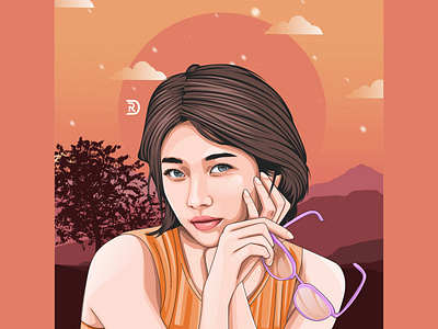 Vector Potrait Bae Suzy