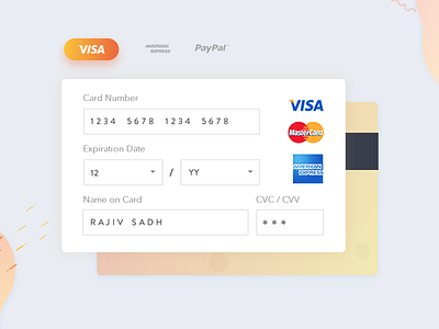 Payment Details american card deck card design card details creative design creativity credit credit card credit card checkout credit cards creditcard design pay payment payment app payment form payment method payments paypal visa
