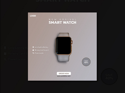 Smart Watch Social Media Post