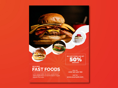 Fast Food Flyer Design