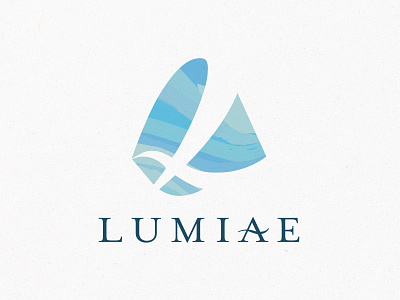 Lumiae brand custom exclusive jewellry lettermark logo logotype shop