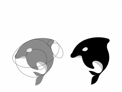 orca design graphic design logo