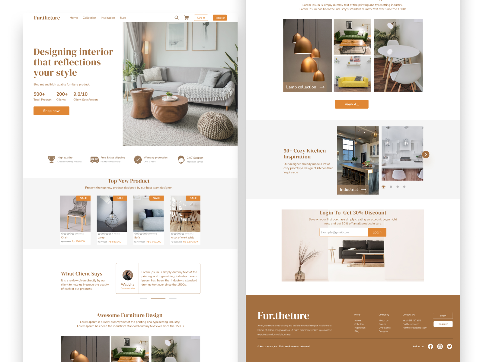 Daily UI :: 003 - Landing Page Design by Littleboardzhw on Dribbble