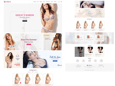 Women E-commerce coreldraw e commerce figma illustrator new photoshop ui ux website xd