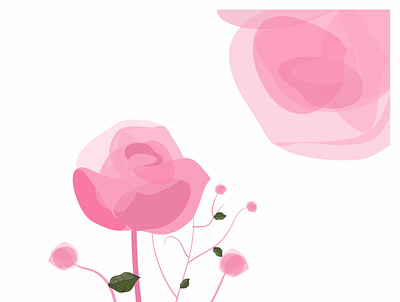 Vector Flower coreldraw flower graphic design illustrator light pink new photoshop pink rose