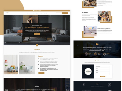 Interior website coreldraw design figma illustrator interior new photoshop ui ux website xd