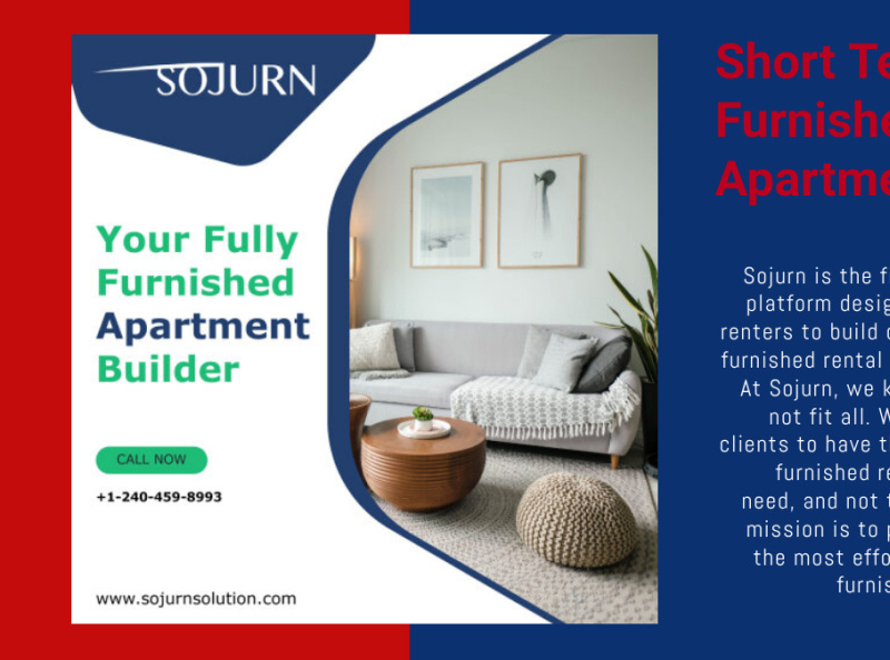 Short Term Fully Furnished Apartments by Sojurn LLC on Dribbble