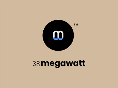 38 megawatt™ | logo design brand brand guide brand identity brand identity design branding flat logo graphic design icon identity illustration logo logo design logo mark logotype minimalist mininmal monogram symbol visual identity