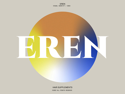 Eren | Visual Identity 2022. art direction brand design branding design graphic design illustration logo logo design typography vector vi visual identity