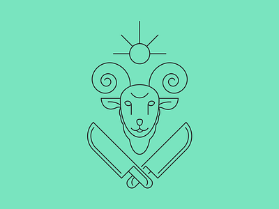 Adha Logo adha eid illustration lamb logo