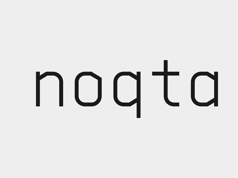 Noqta+ blue brand branding design digital gray grey identity logo logo animation logotype minimal plus typogaphy