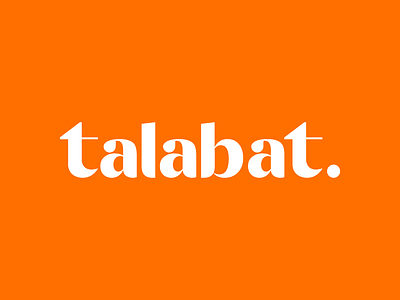 Talabat logo by Ahmad Nasr on Dribbble