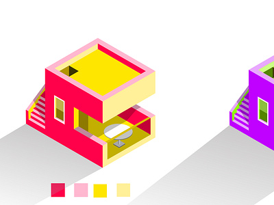 isometric building design