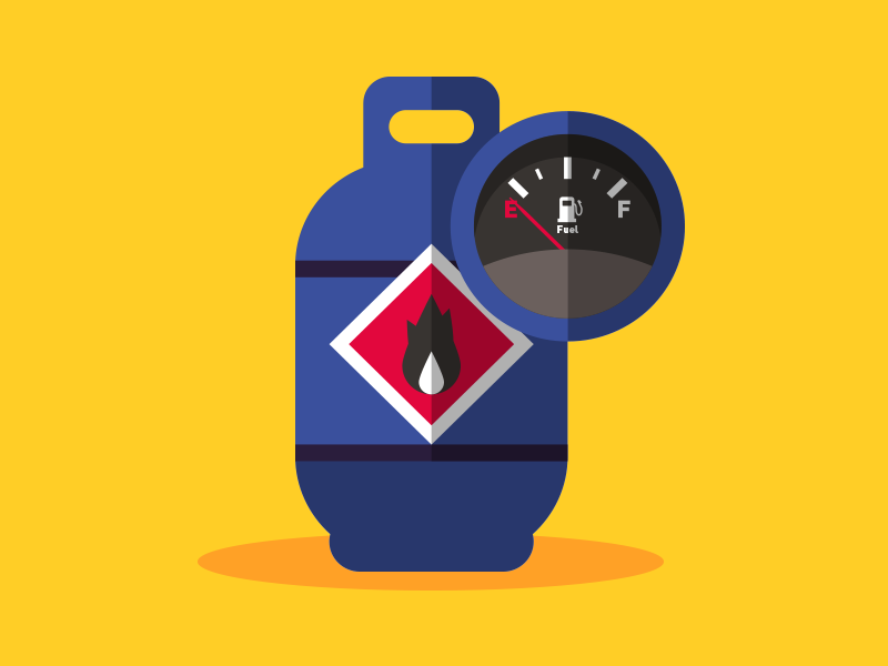 Empty Fuel Tank by Daniel Stanley on Dribbble