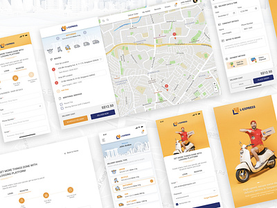 L-Express Parcel Delivery Management Service Web App