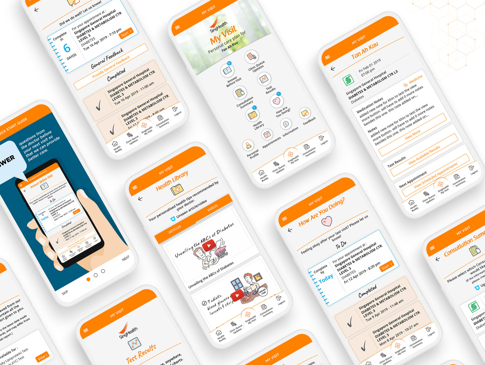My Visit (FOJ) Mobile App Extension Design by Indunil Seneviratne on