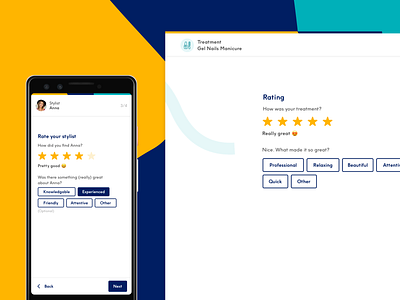 Treatwell review flow