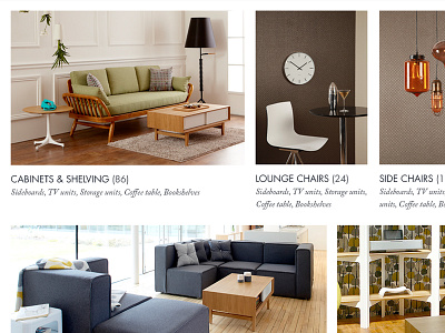 Bluesuntree Category Listing ecommerce furniture futura grid lifestyle minimal responsive