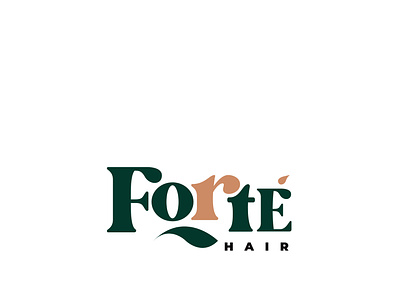 Forte branding design illustration logo vector