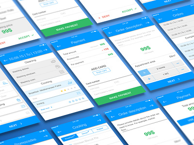 App preview for iOS by Kate Dihich on Dribbble